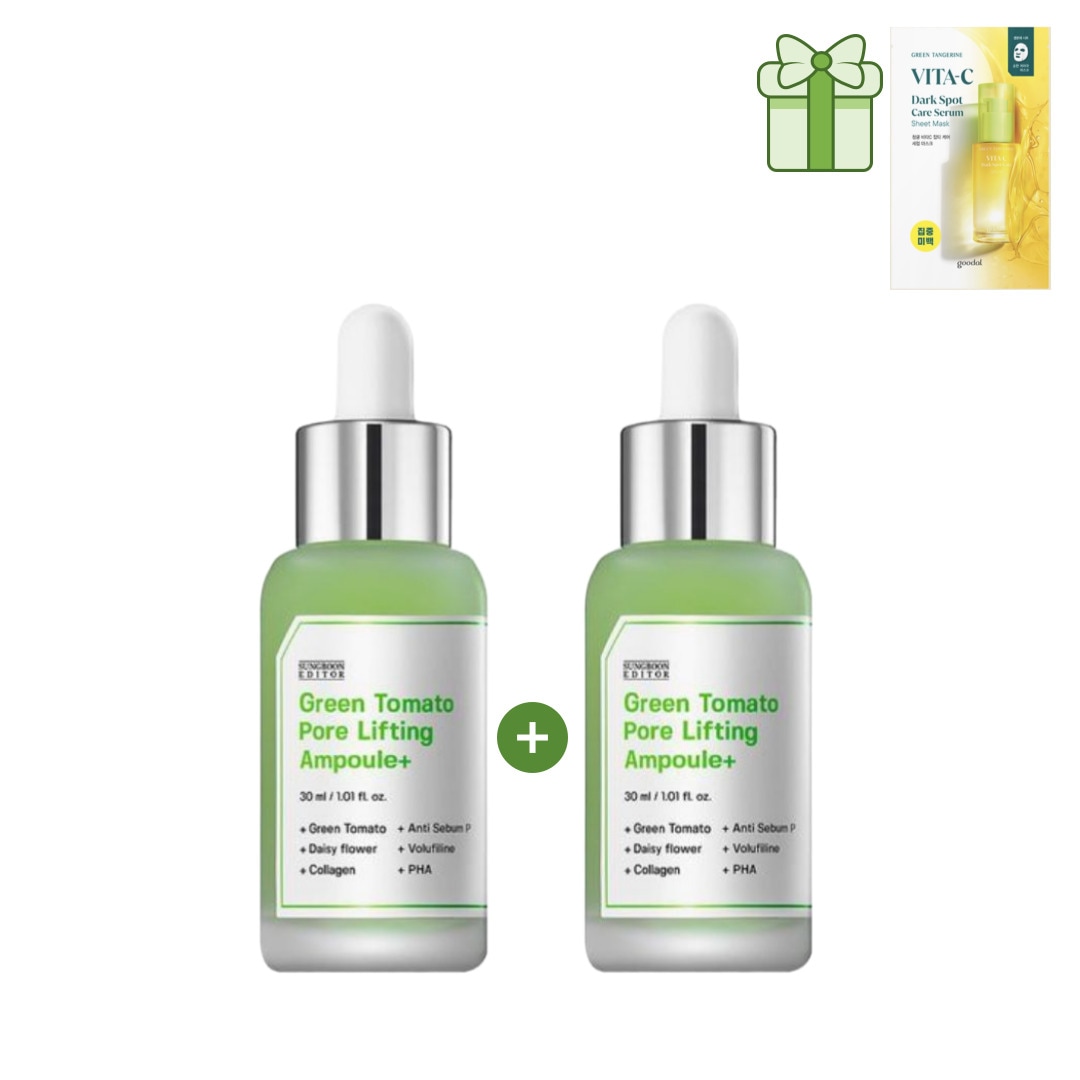 [毛穴アンプル] グリーントマト 毛穴アンプル 30ml + 30ml