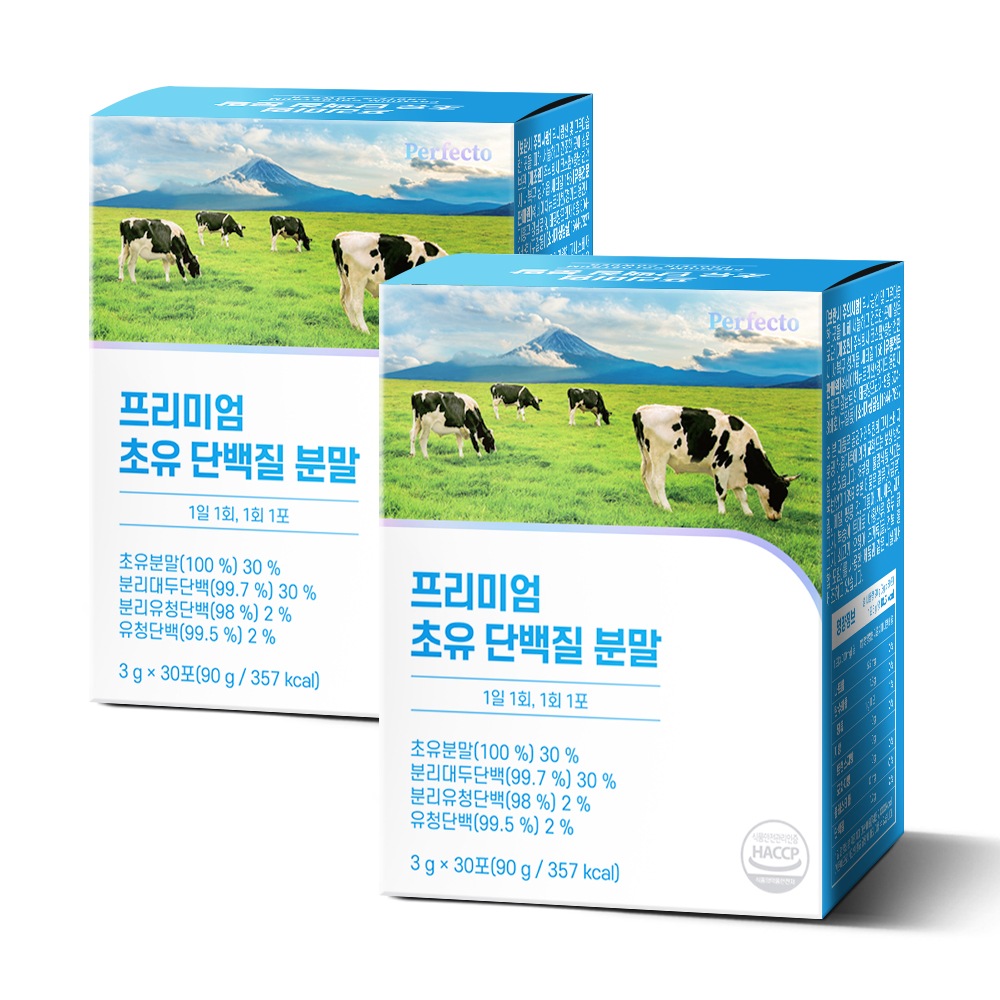 パーフェクトプレミアム初乳タンパク質粉末スティック/韓国発送