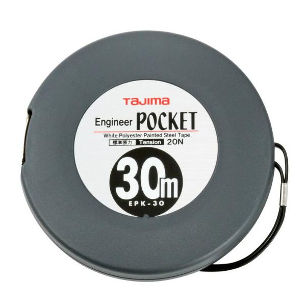 タジマ エンジニアポケット30M EPK－30BL 大工道具 測定具 長尺もの巻尺