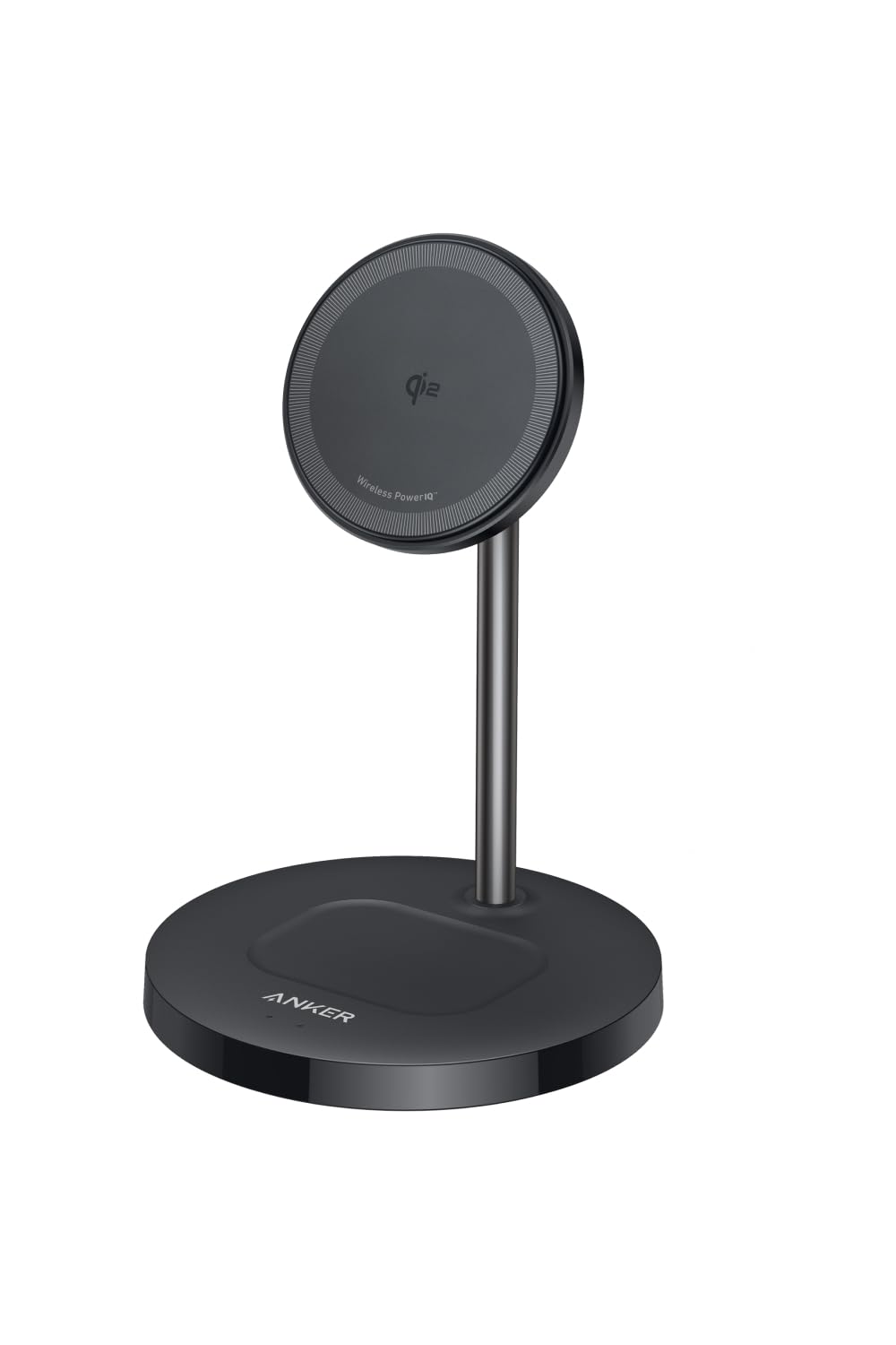 Anker MagGo Wireless Charger (2-in-1, Stand) Qi2対応 マグネット式 2-in-1 ワイヤレス充電ステーション/ワイヤレス出力 MagSafe対応 iPh