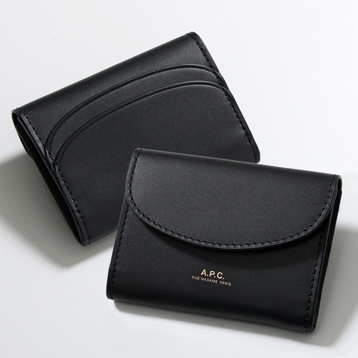 APC A.P.C. アーペーセー カードケース buisness card holder geneve ジュネーブ PXAWV F63349 レディース パスケース 定期入れ コインケース LZZ/