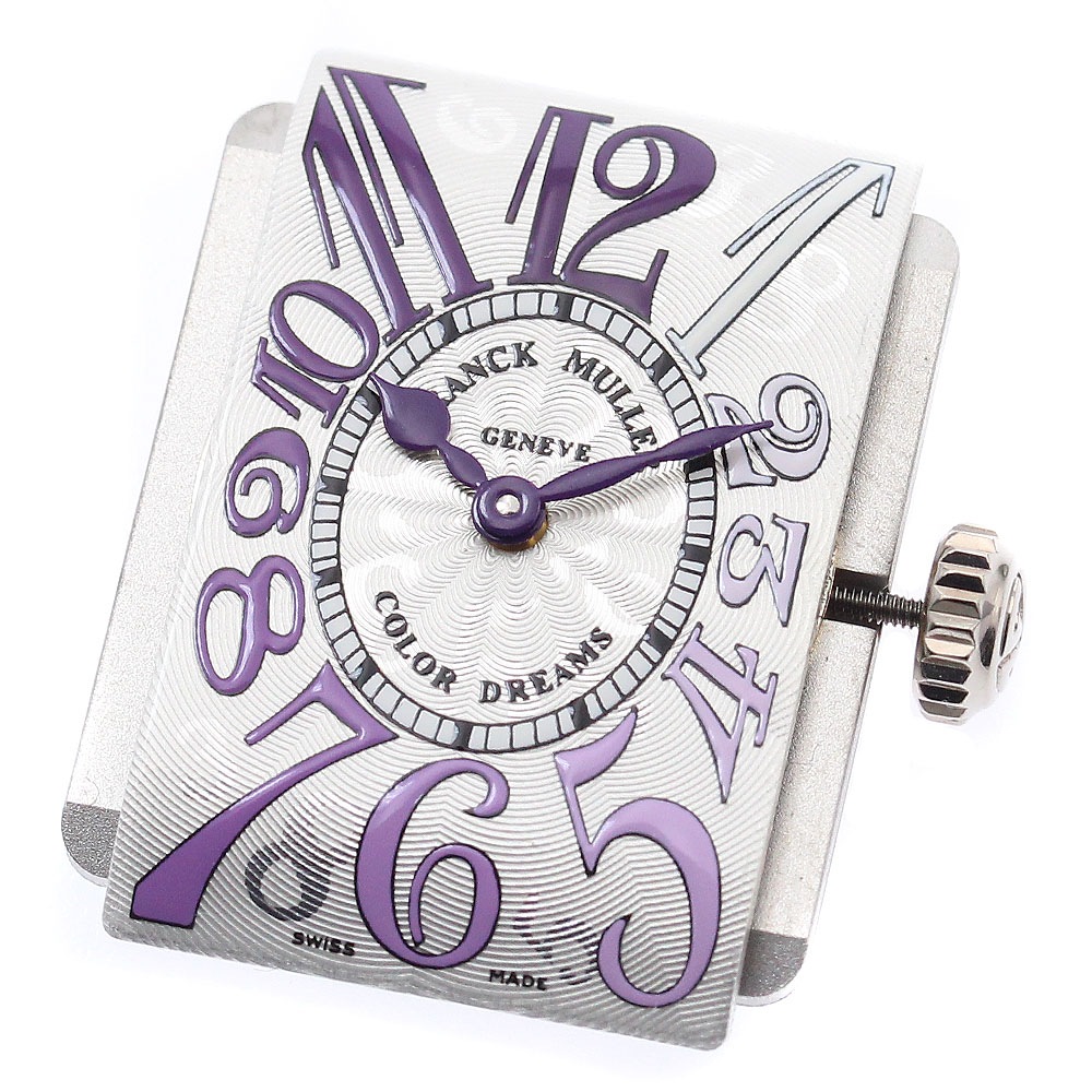 フランクミュラー FRANCK MULLER 902QZ ロングアイランド ムーブメント Cal.772 クォーツ レディース 美品 _F-17【中古】