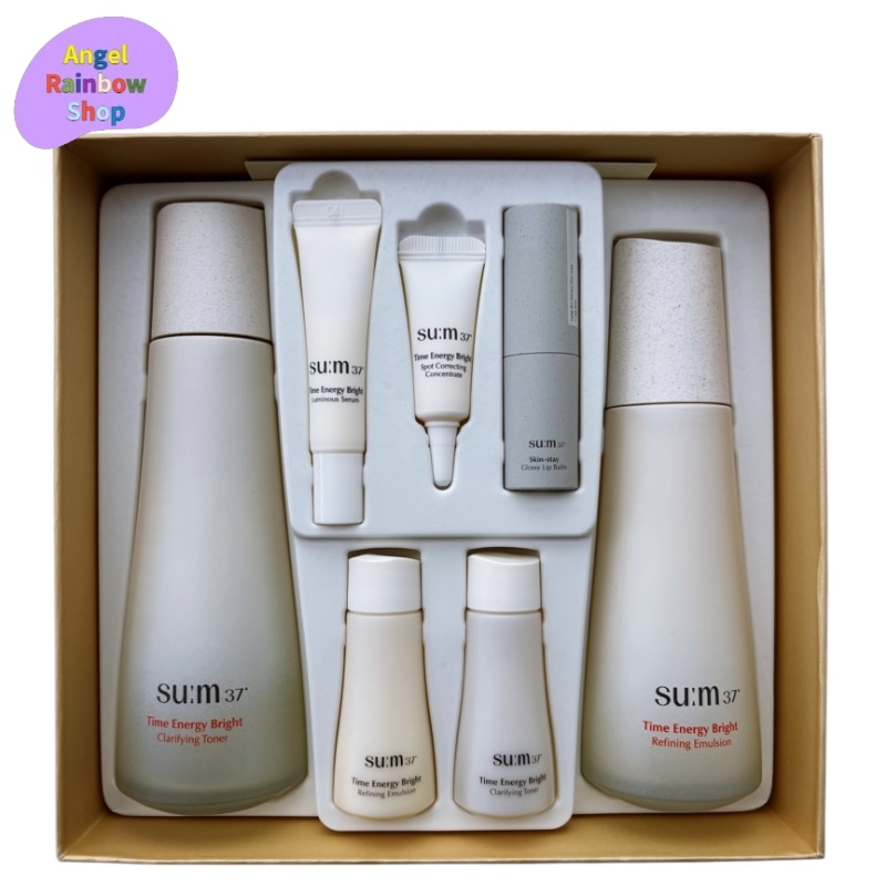 タイムエネルギーブライトスペシャル2種 トーナー エマルジョン + 贈呈品 5種付き 企画セット 角質ケア キメ シワ 保湿 トーンアップ 乾燥肌 潤い 韓国 コスメ 化粧品 スキンケア