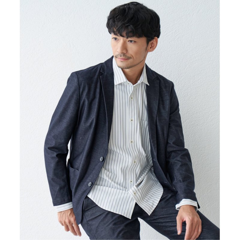 【セットアップ対応】GOKU楽ワーク デニムライクジャケット 7,623円