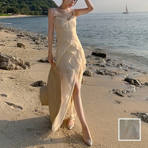 リゾートワンピース リゾートワンピ ロング マキシ丈 沖縄 ハワイ グアム 韓国 ファッション レディース 春 夏 パーティー お呼ばれ コーデ セクシー 20代 30代 40代 50代 2