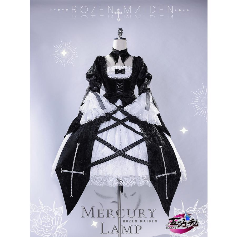 ICOS　ローゼンメイデン　コスプレ　水銀燈　衣装　ウィッ グ　靴　追加可 13,954円