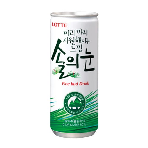 松の芽 松の芽抽出物配合 240mlｘ1缶 健康飲料 韓国飲み物 韓国ドリンク お1人様1点限り 韓国食品