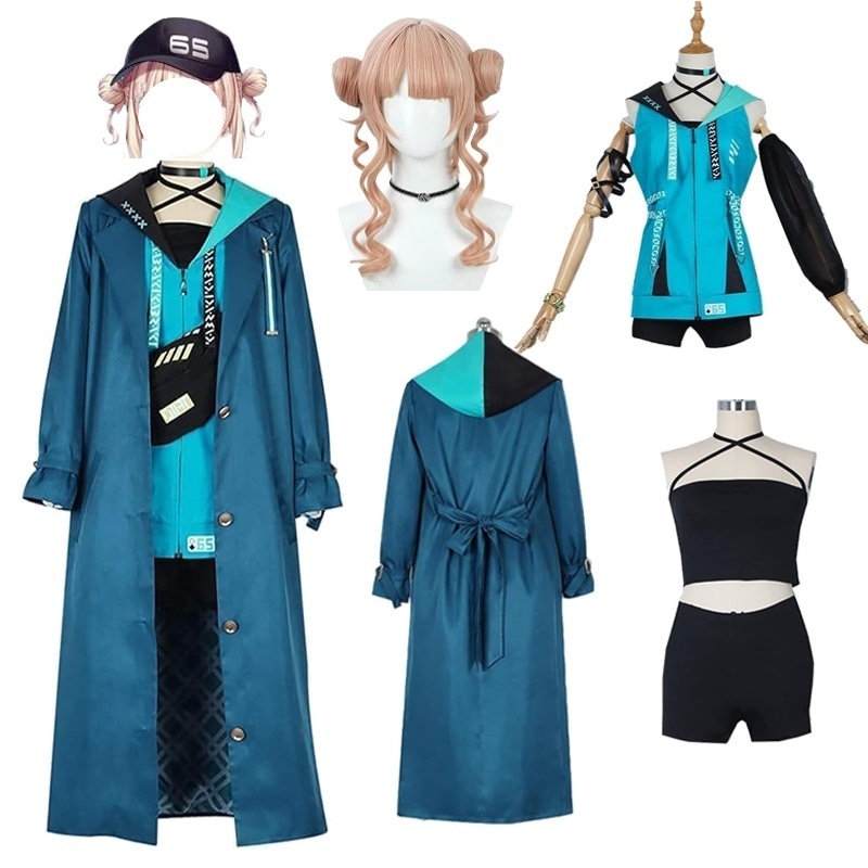 鏑木ろこ コスプレ 衣装 かぶらきろこ 帽子＆バック付き コスチューム 衣装 変身 仮装 変装 ハロウィン クリスマス 誕生日 忘年会 ウィッグ追加可能