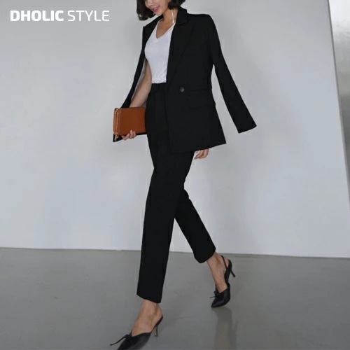 [メガ割りSALE]2ボタンジャケット&スリムスラックスSET・p483716