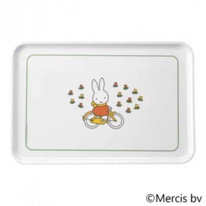 関東プラスチック工業 メラミンお子様食器 ミッフィー トレー M-34C1 RTL69