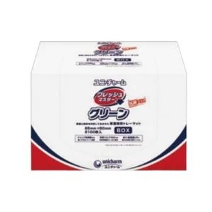 ユニチャーム　フレッシュマスター　グリーン　BOX　65×80mm　2100枚×6袋（12600枚）ケース販売お徳用【取り寄せ商品・即納不可・代引き不可・返品不可】