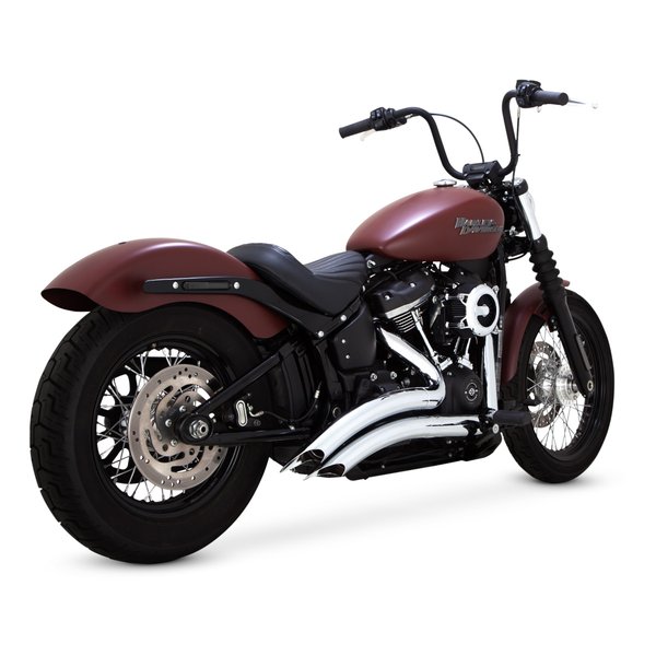 BigRadius 2-2 PCX ビッグラディウス2-2 クローム マフラー SOFTAIL 18-22 1800-2567