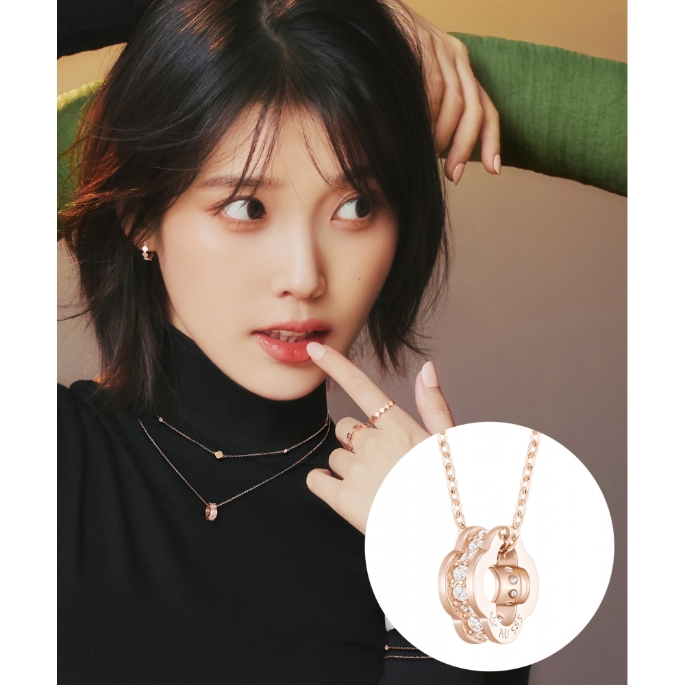 ジェスティーナ [アイユーピック] クロービア 14K ネックレス (JJCLNQ3BS161R4420)