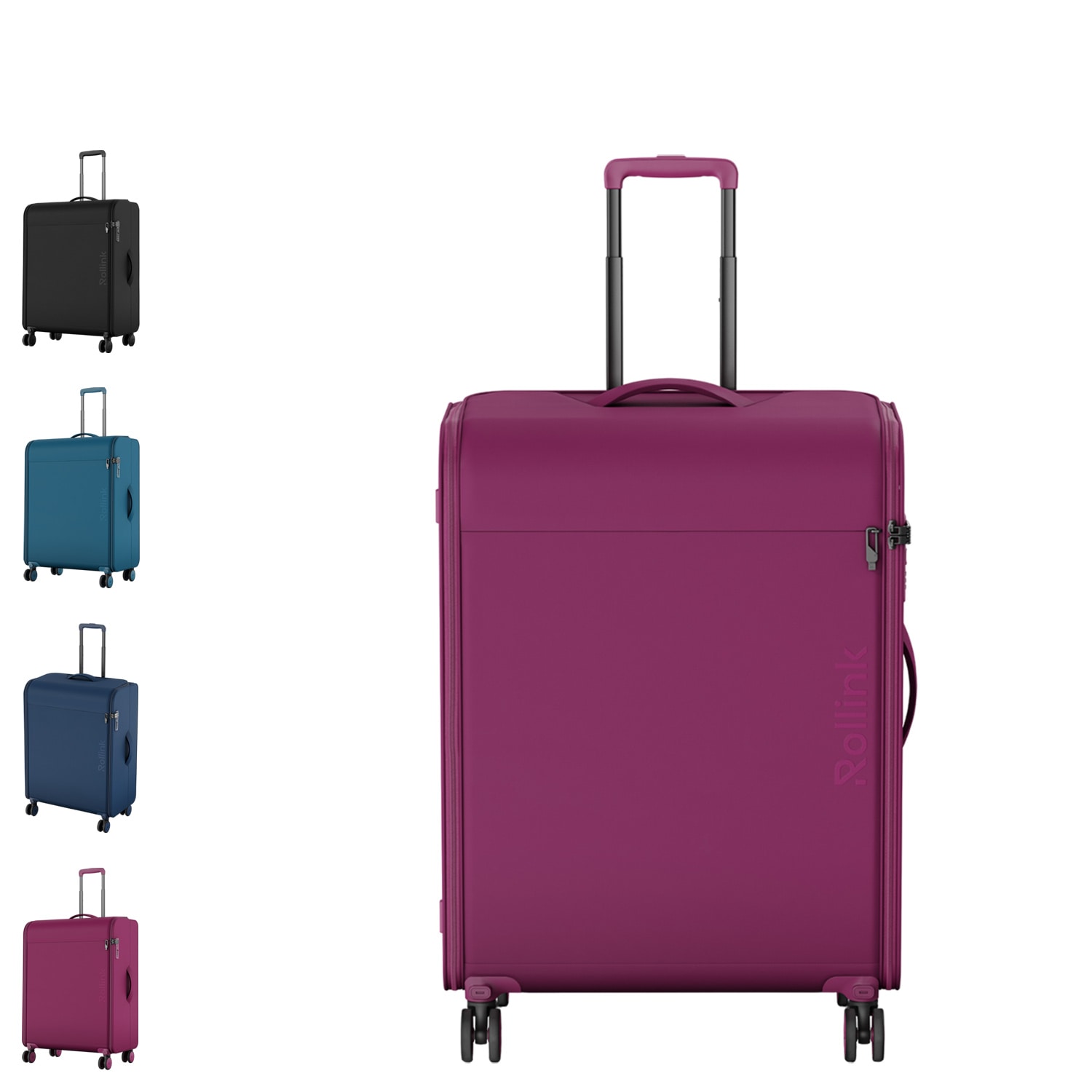 キャリーケース バッグ スーツケース フウトウ メンズ レディース 100L フロントオープン 大型 軽量 FUTO 黒 707