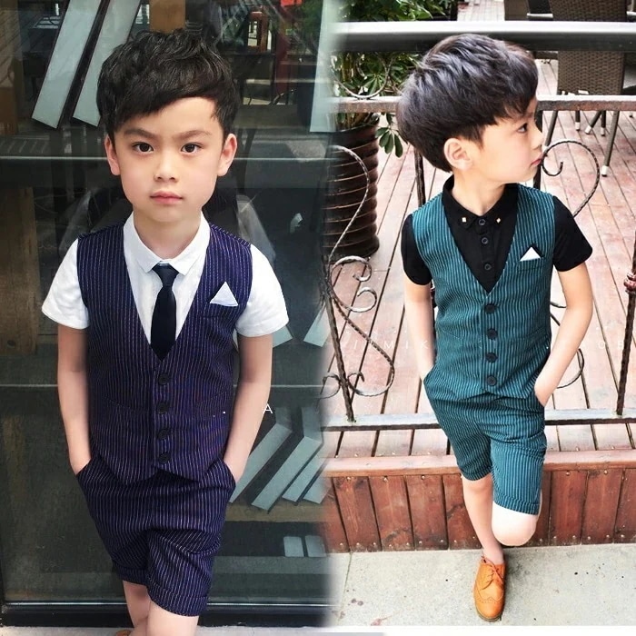 【最安値に挑戦】【夏末処分・3点セット】子供 男の子 子供 男の子 半袖 フォーマル 男の子 子供 キッズ 男の子 半袖 入園式 入学式 卒業式 七五三 発表会　初節句 男の子