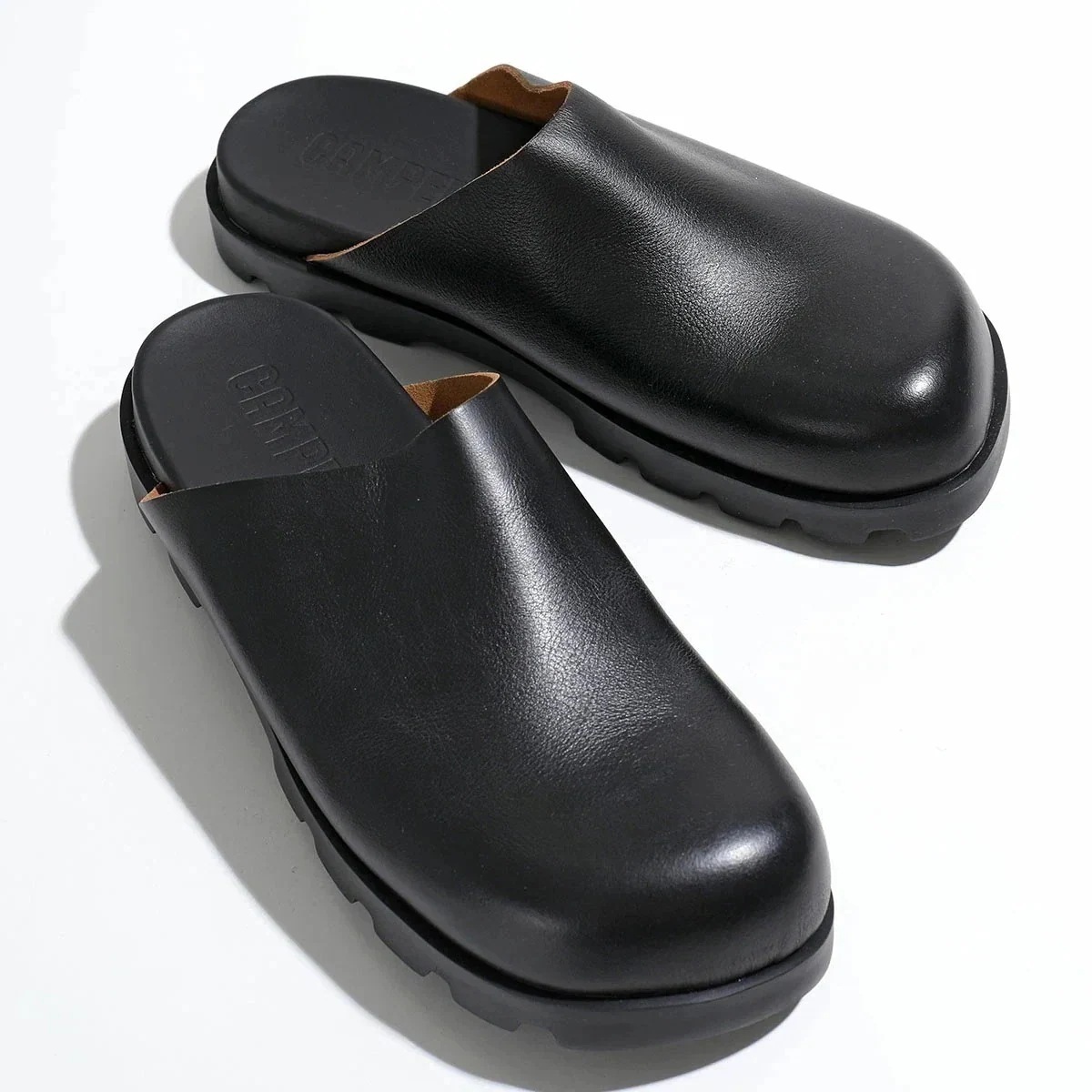 CAMPER カンペール サンダル Brutus Sandal ブルートゥス K100906 メンズ サボ ミュール レザー フラット シューズ 靴 004/B 【mega】