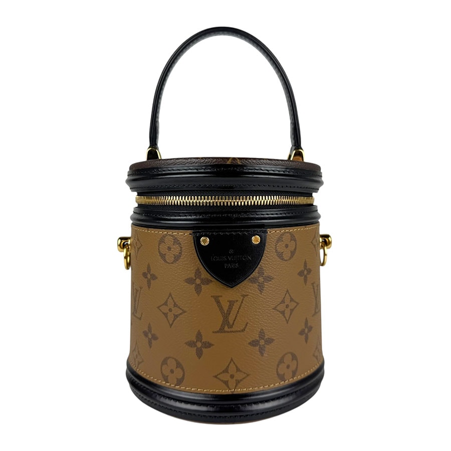 ルイ ヴィトン LOUIS VUITTON ハンドバッグ ショルダーバッグ モノグラム リバース カンヌ/モノグラム リバース ブラウン レディース M43986 z5601