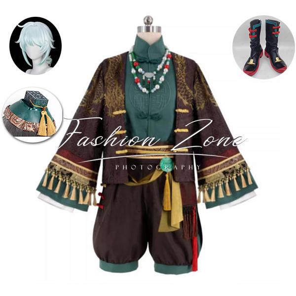 【品質良い 大好評中】IdentityV 第五人格 画家 エドガー・ワルデン 掌中篆記 コスプレ衣装 ウィッグ 靴 cosplay ハロウィン 演出服 変装