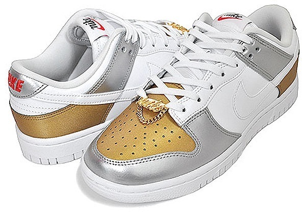 ウィメンズ ダンク ロー SE dh4403-700 ホワイト ゴールド シルバー