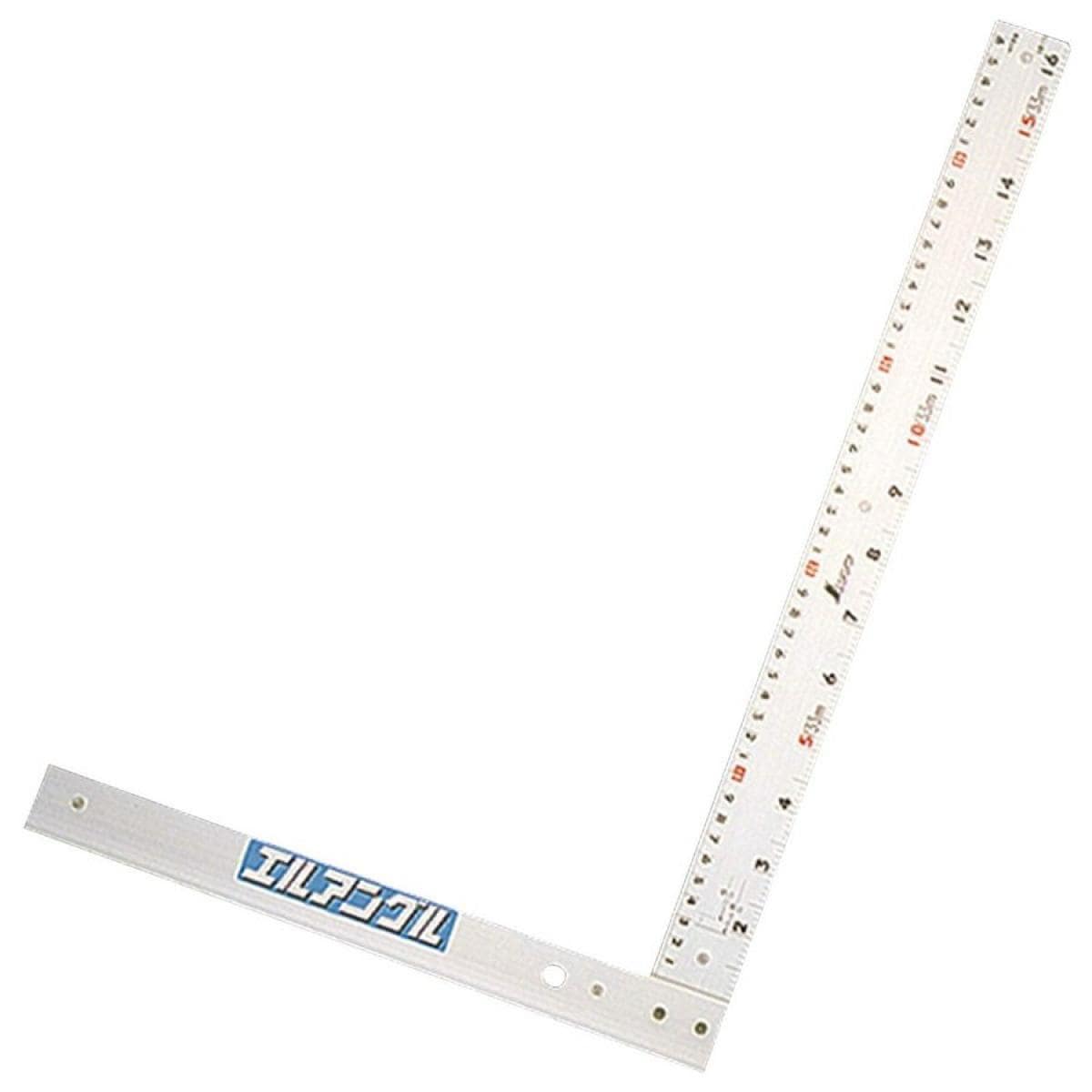 シンワ測定 丸ノコガイド定規 エルアングル 取手なし 50cm 77858