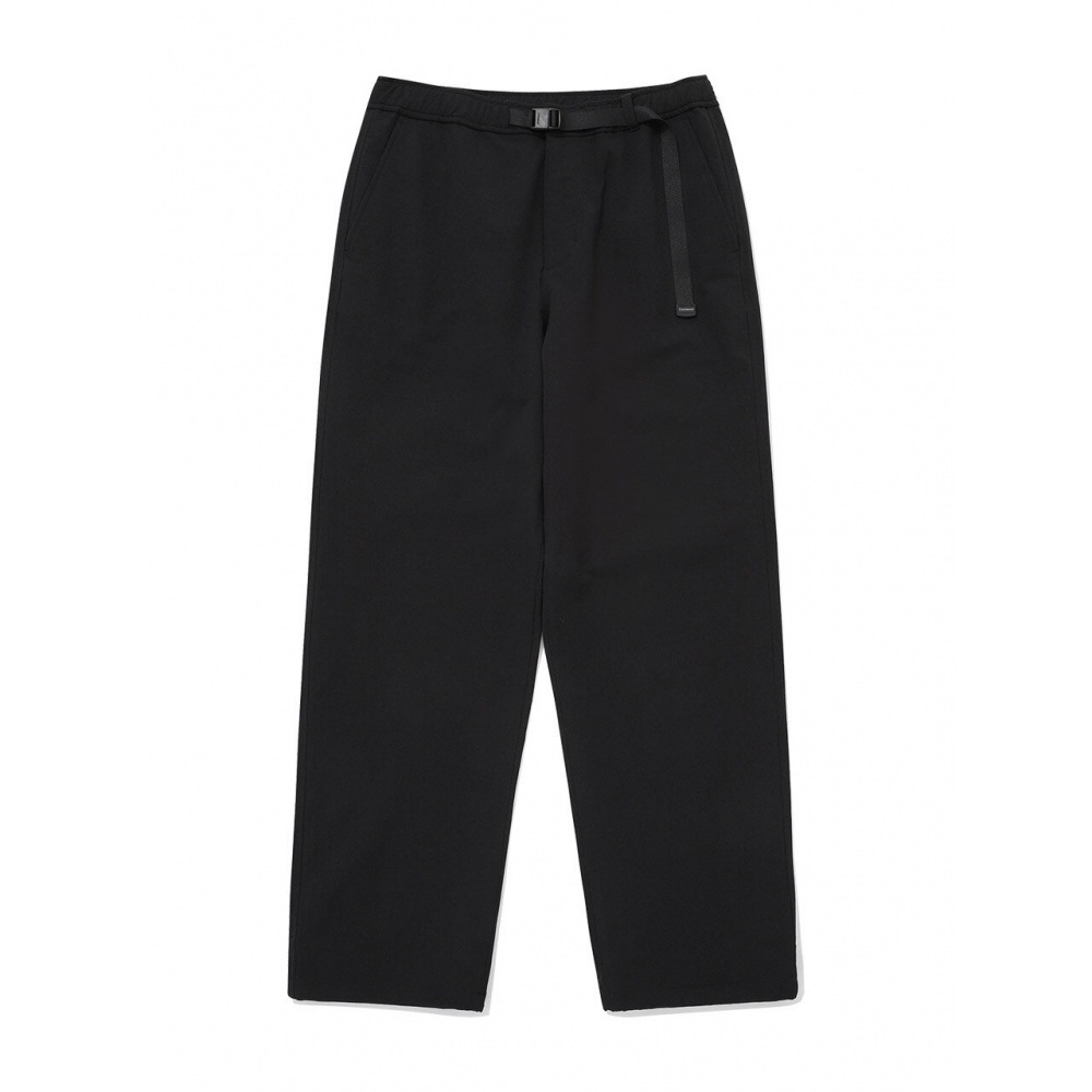 COVERNAT 24FW 起毛レザーレギュラーフィットパンツブラック 15,379円