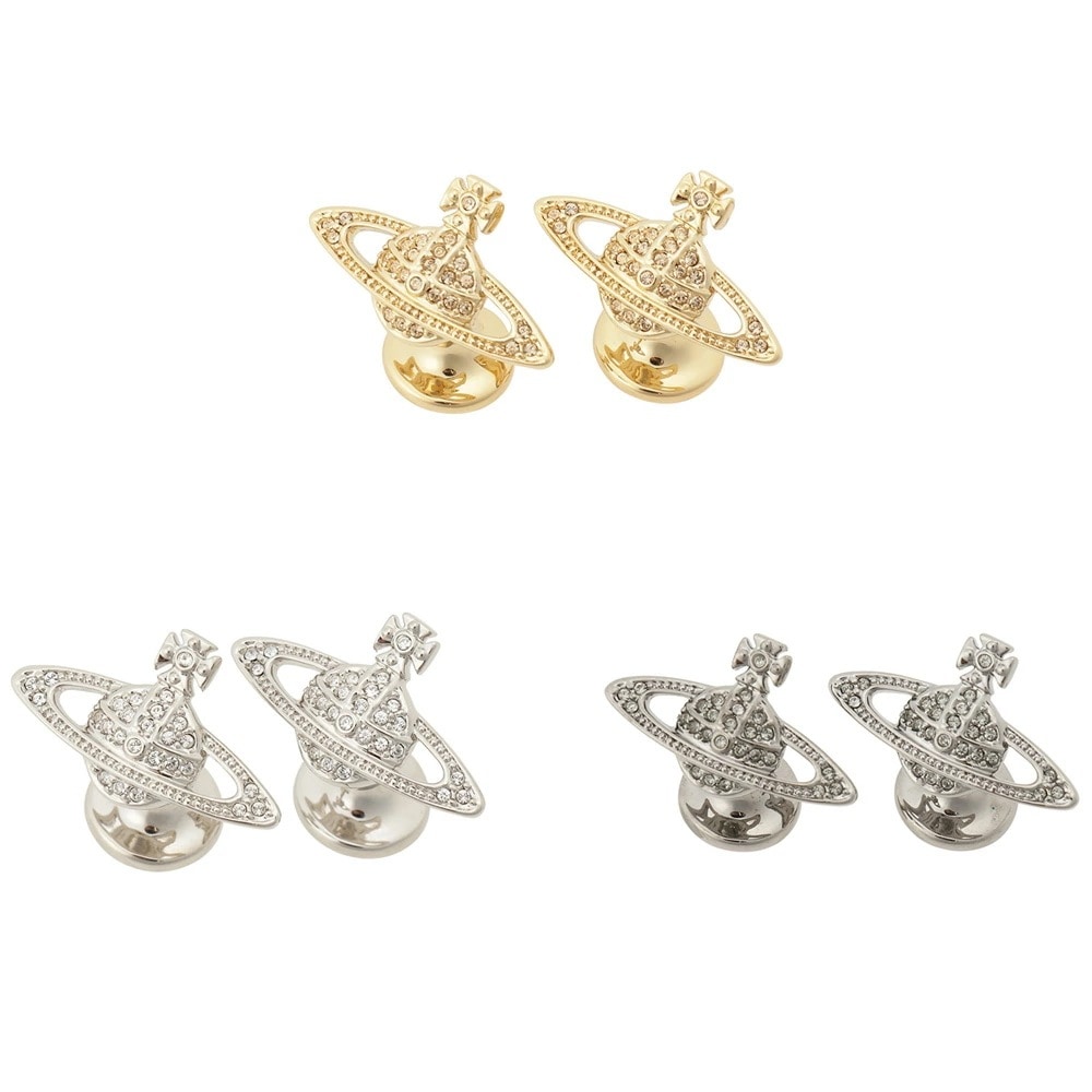 【最短翌日着】 Vivienne Westwood ヴィヴィアンウエストウッド MINI BAS RELIEF CUFFLINKS カフス シルバー ゴールド ルテニウム アクセサリー 【650300