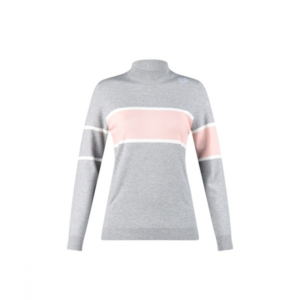 (ラックスゴルフ) ラックスゴルフグリーンクイーンレディースモックネックカラー長袖ゴルフニット GQ3A620W 7,223円