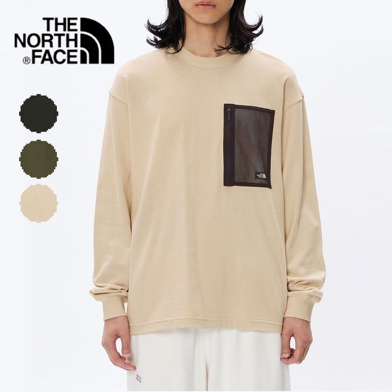正規品 ロングスリーブフィールドポケットティー L/S Field Pocket Tee NT62330 K/ブラック NT/ニュートープ SS/サンドストーン