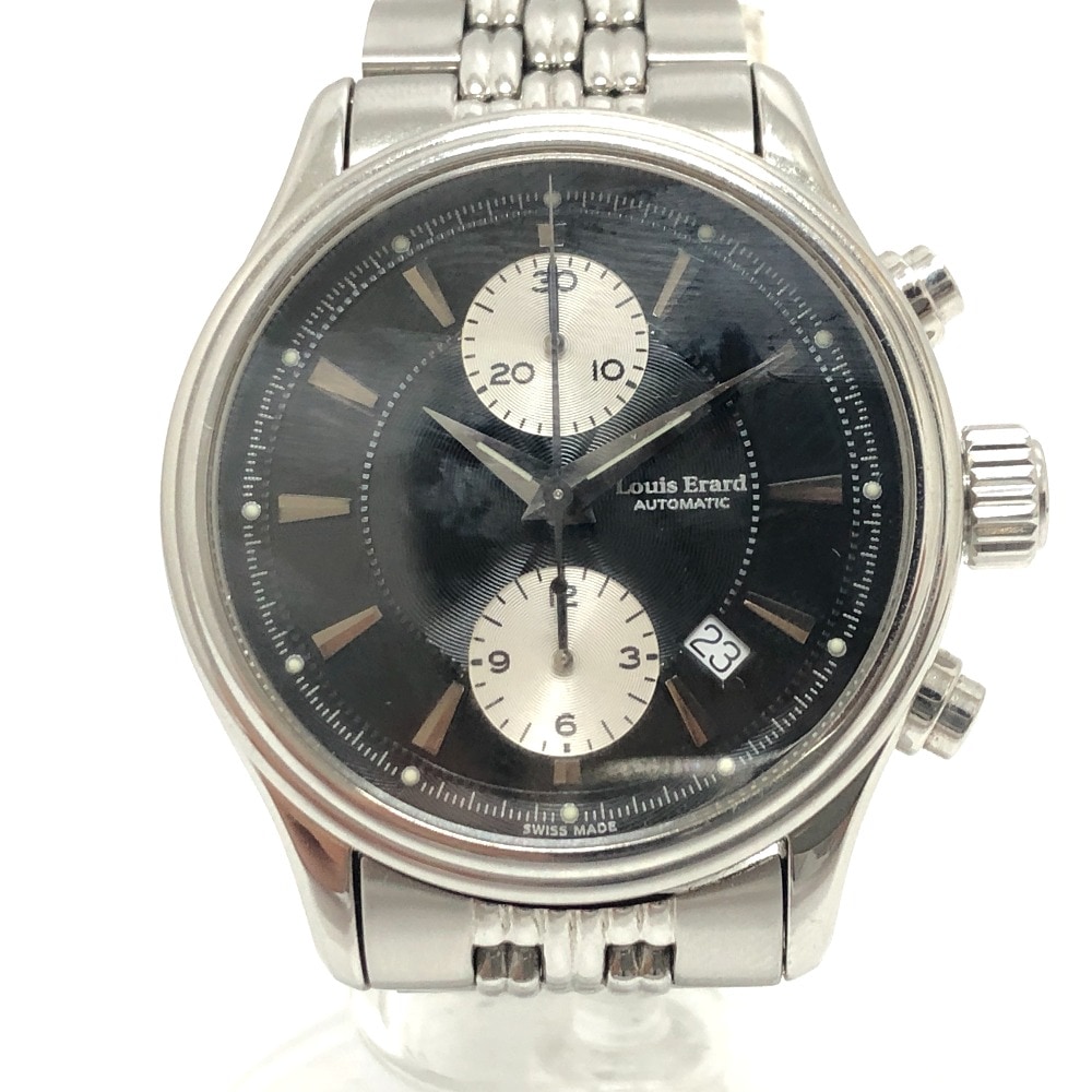 Louis Erard ルイ・エラール 腕時計 クロノグラフ デイデイト 自動巻き 腕時計 時計 SS シルバー