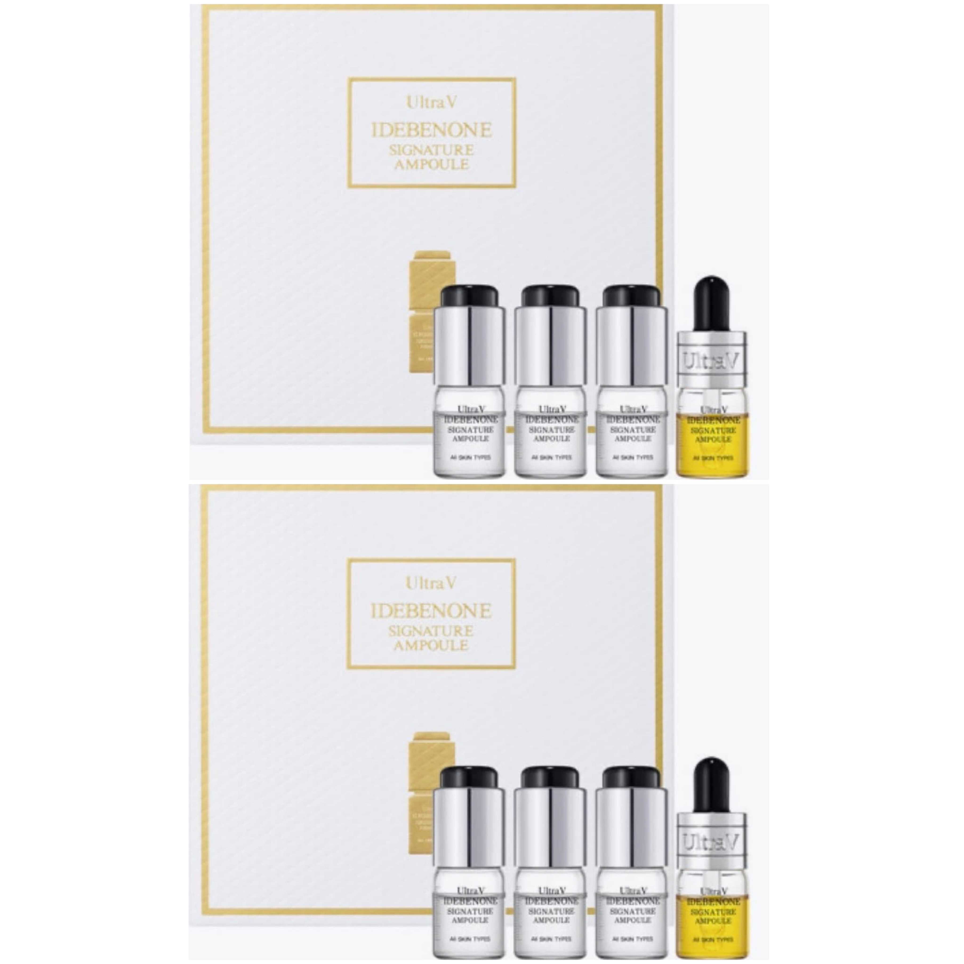 [1+1]ウルトラV イデベノン シグネチャー アンプル 8ml X4本