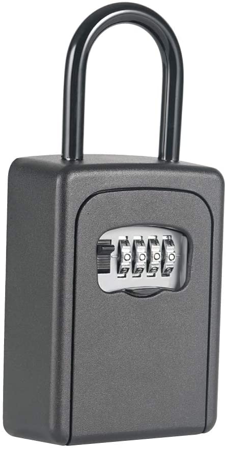 （まとめ買い）キーボックス 吊り下げタイプ ブラック CKB-S01-K [x3]