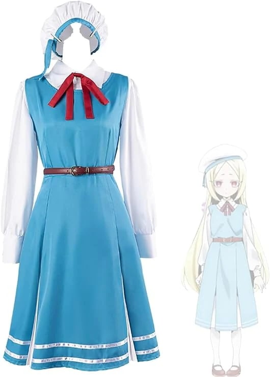 新作入荷コスプレ衣装 杜乃こりす 魔法少女にあこがれて ロリータ風 もりの こりす 帽子と蝶ネクタイ付き 大人用