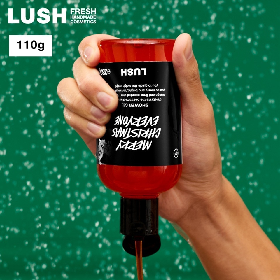 LUSH メリークリスマスエブリワン シャワージェル 270g Qoo10] LUSH メリークリスマスエブリワン シャワージェ