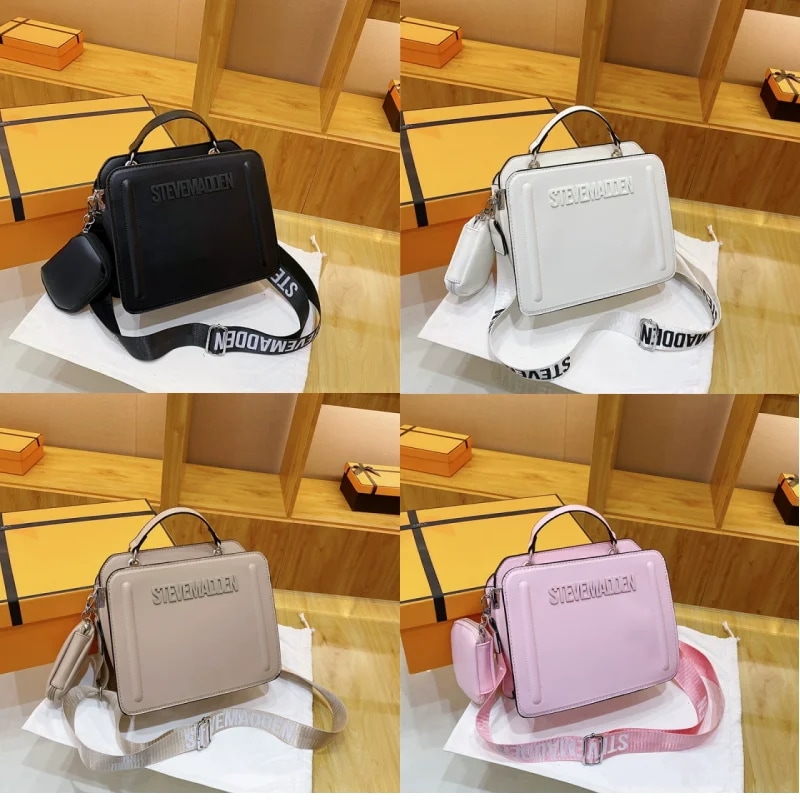 STEVE MADDEN クラシック クロスボディバッグ 新しい多用途ハンドバッグ ファッション ショルダーバッグ