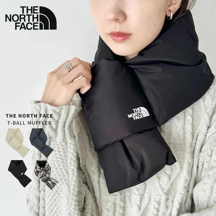 【送料無料】THE NORTH FACE(ザ・ノースフェイス)/T-BALL MUFFLER マフラー メンズ レディース ダウンマフラー 韓国 WHITE LABEL ホワイトレーベル ブランド