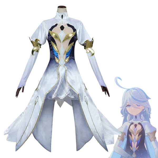 原神 魔神フォカロルス 水神 コスプレ衣装 オーダメイド可