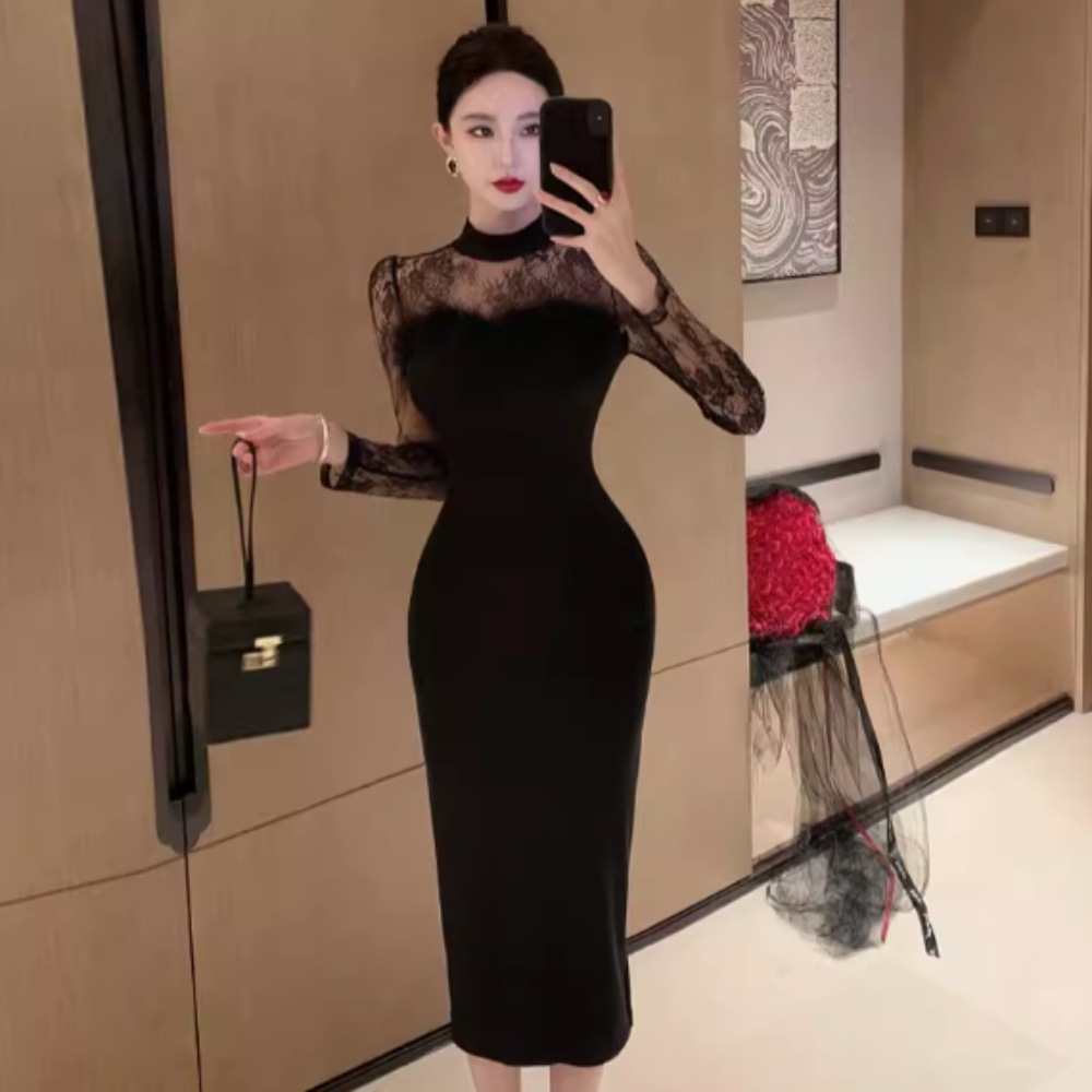 パーティードレス シアー レース ベロア ワンピース レディース 大人可愛い きれいめ シンプル カジュアル 上品 おしゃれ かっこいい メンズライク モード系 エレガント 主役級 存在感 都会的 4,987円