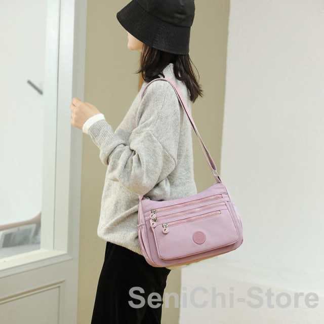 ショルダーバッグ レディース 斜めがけ 軽い ナイロンバッグ ショルダー 小さめ ミニバッグ ポシェット 女性 カバン おしゃれ スポーツ 40代 50代 60代