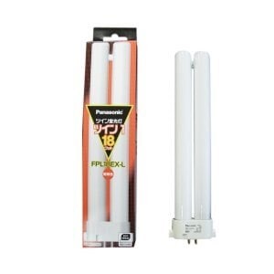 パナソニック 10個セット コンパクト形蛍光灯 18W 3波長形電球色 ツイン蛍光灯 ツイン1(2本ブリッジ) FPL18EX-L_set