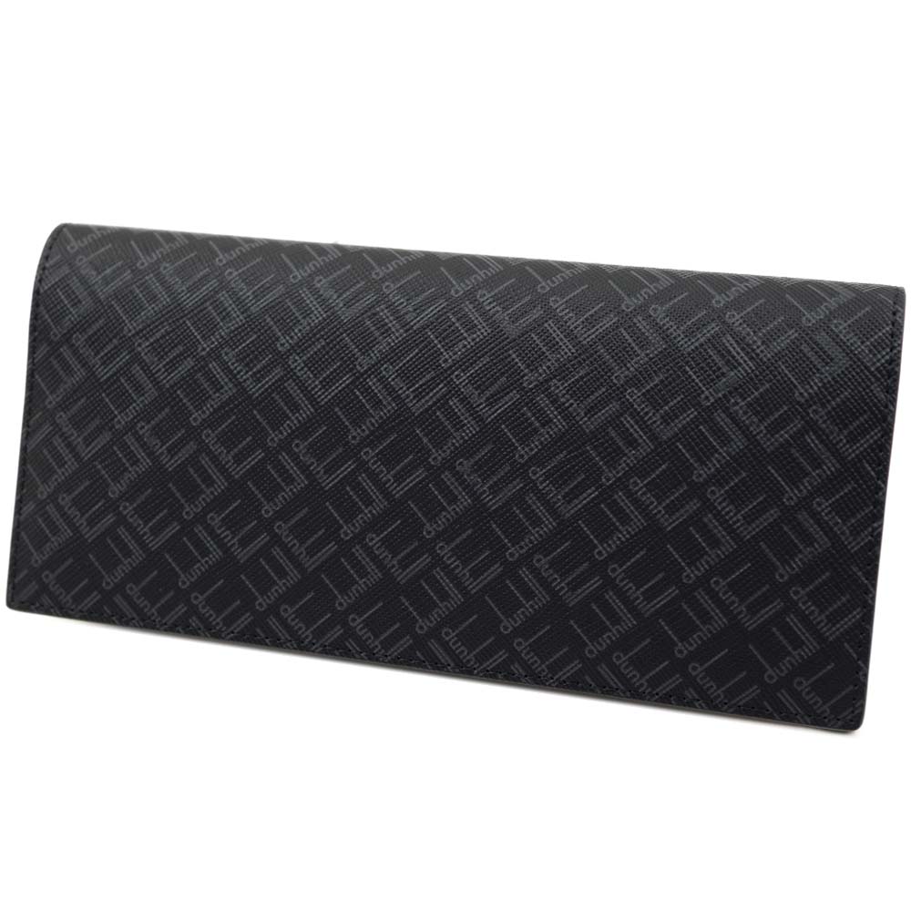 ダンヒル 長財布 dunhill Signature Black Leather DU21R2100LT001R