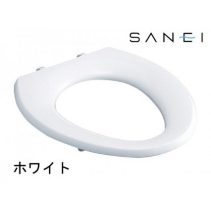 三栄水栓 SANEI 前丸便座用座 PW903-2 ホワイト・W