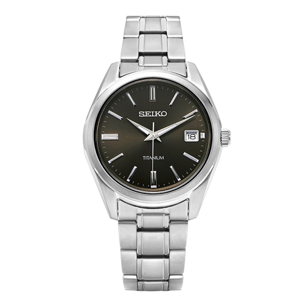 セイコー クラシック 男性用 アナログ チタン時計 SUR375P1