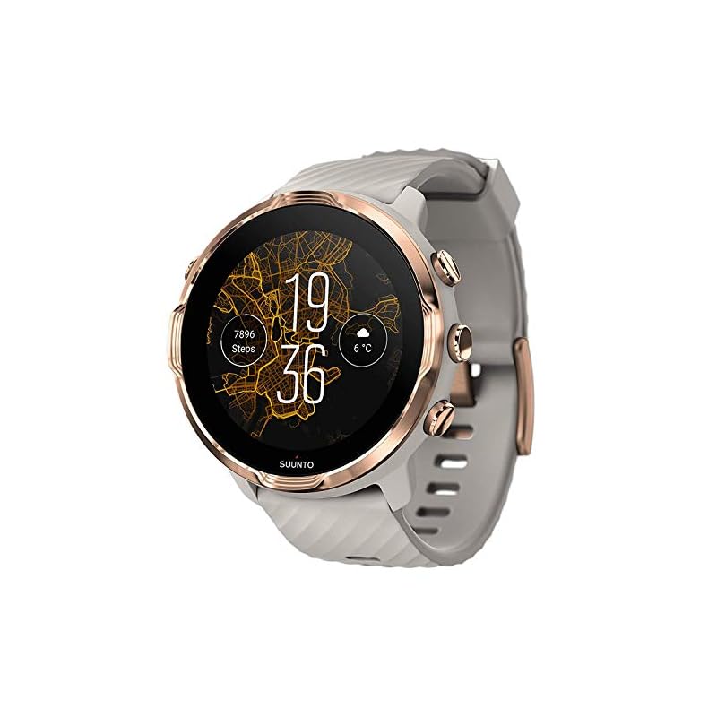 【即日発送】スント(SUUNTO) スント セブン(SUUNTO 7) サンドストーン ロゼゴールド ランニング用 GPSウォッチ Wear OS by Google [日本正規品/メーカー保証] S