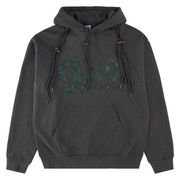 ストリングフード付きTシャツ UP422CHDN0 BLK0