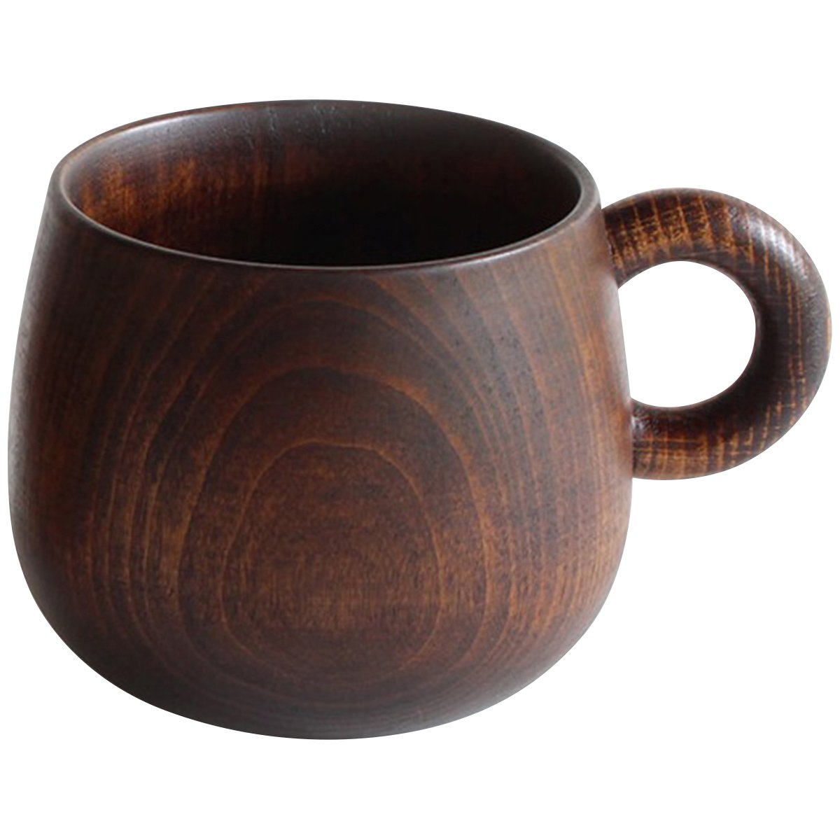 シェーヌ・ドゥ　マグカップ　トチの木をくりぬいたマグカップ　毎日の食卓に天然素材の心地よさを感じて心で喜んでもらう日本の安心の木製品　Oak Village/オークヴィレッジ