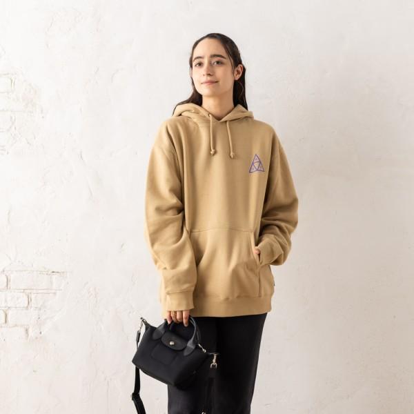 パーカー フーディー トリプル トライアングル ブラウン メンズ レディース ユニセックス PF00572 OML