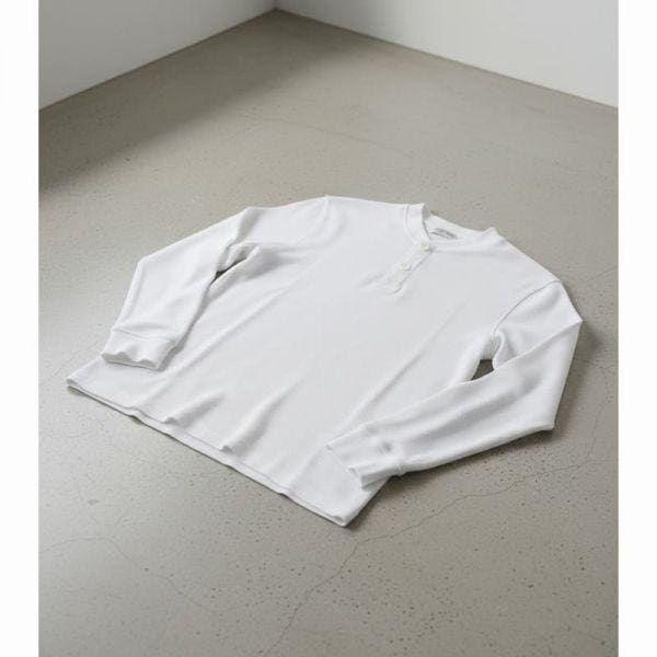 X バラクータ リラックス ヘンリーネック Tシャツ MTS1364 WH11