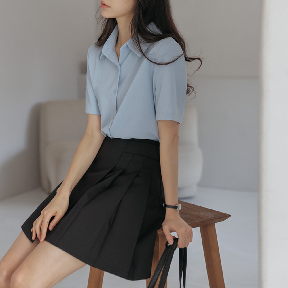 シンプルハーフスリーブシャツ WITH CELEBRITY _ Kim Ji-won