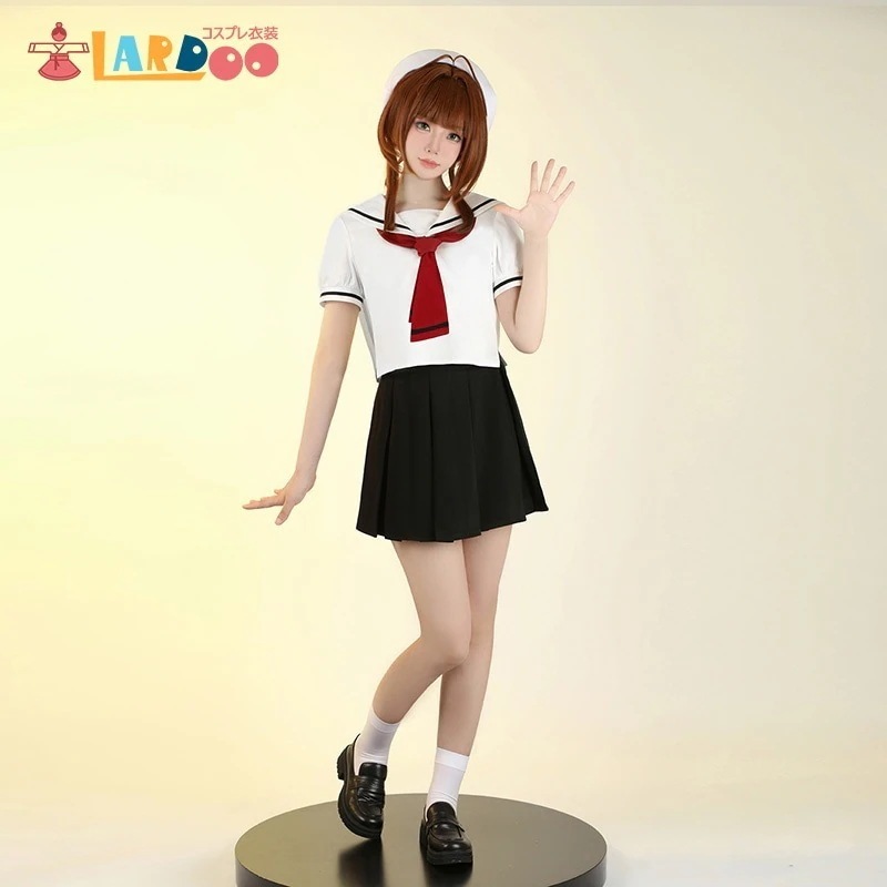 カードキャプターさくら 木之本桜-きもと さくら 友枝小学校女子制服 夏服 コスチューム コスプレ衣装311