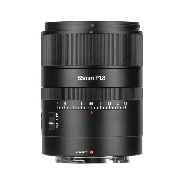 8518ZB-AF ブラック 7Artisans 85mm F1.8 AF 大口径中望遠レンズ (ニコンZマウント)